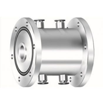 SR12双法兰式空心轴四水咀磁流体密封装置（联系客服询价）