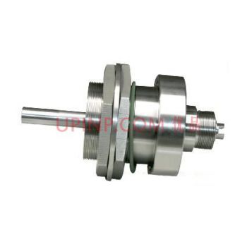 SR020实心轴法兰式四水咀磁液体密封装置