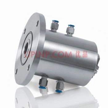 SR020实心轴法兰式四水咀磁液体密封装置（联系客服询价）