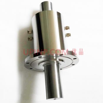 SR10实心轴法兰式四水咀磁液体密封装置（联系客服询价）