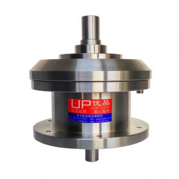 SR020实心轴法兰式四水咀磁液体密封装置