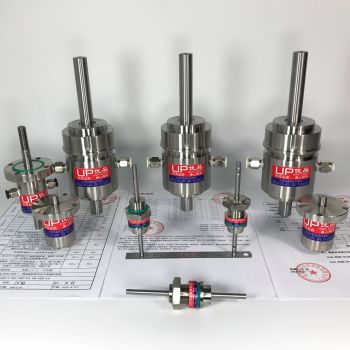 SR25实心轴转空心轴法兰盘磁性流体密封装置